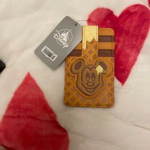 Limited edition Mickey Mouse Waffle Card Wallet